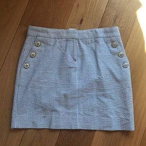 Seersucker skirt size 0